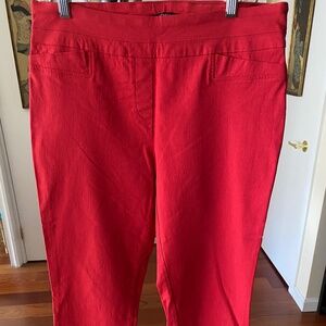 Renuar cherry red pants